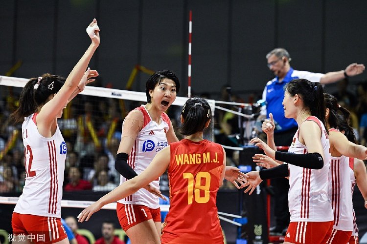 电竞国家队强势横扫中国女排晋级半决赛，状态火热！
